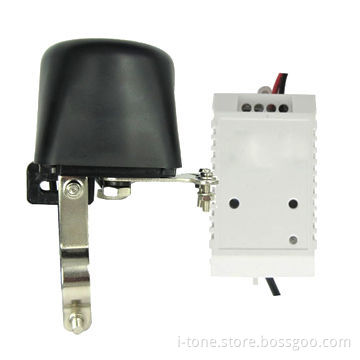 Valve controller, turns off the gas valve when gas has leakage